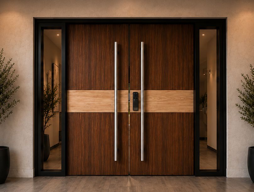 Double Swing Vertical Oak
